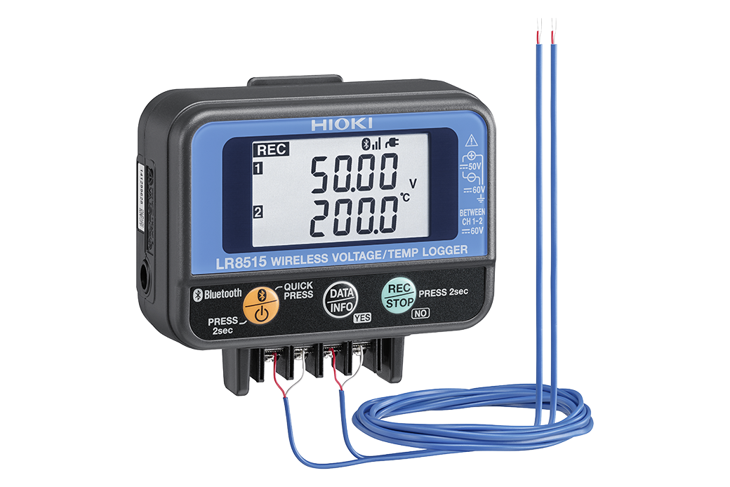 REGISTRADOR INALÁMBRICO DE VOLTAJE/TEMPERATURA LR8515