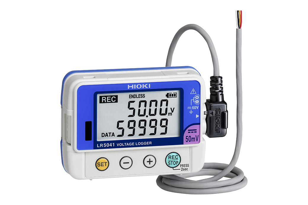 VOLTAGE LOGGER LR5041, LR5042, LR5043