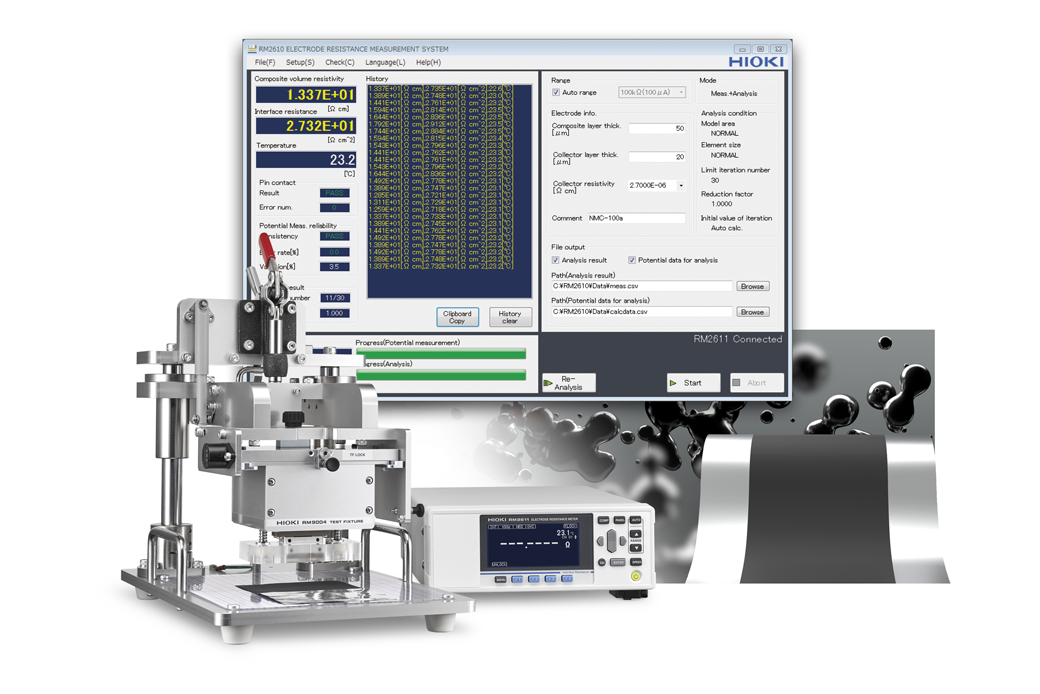 ELECTRODE RESISTANCE MEASUREMENT SYSTEM RM2610