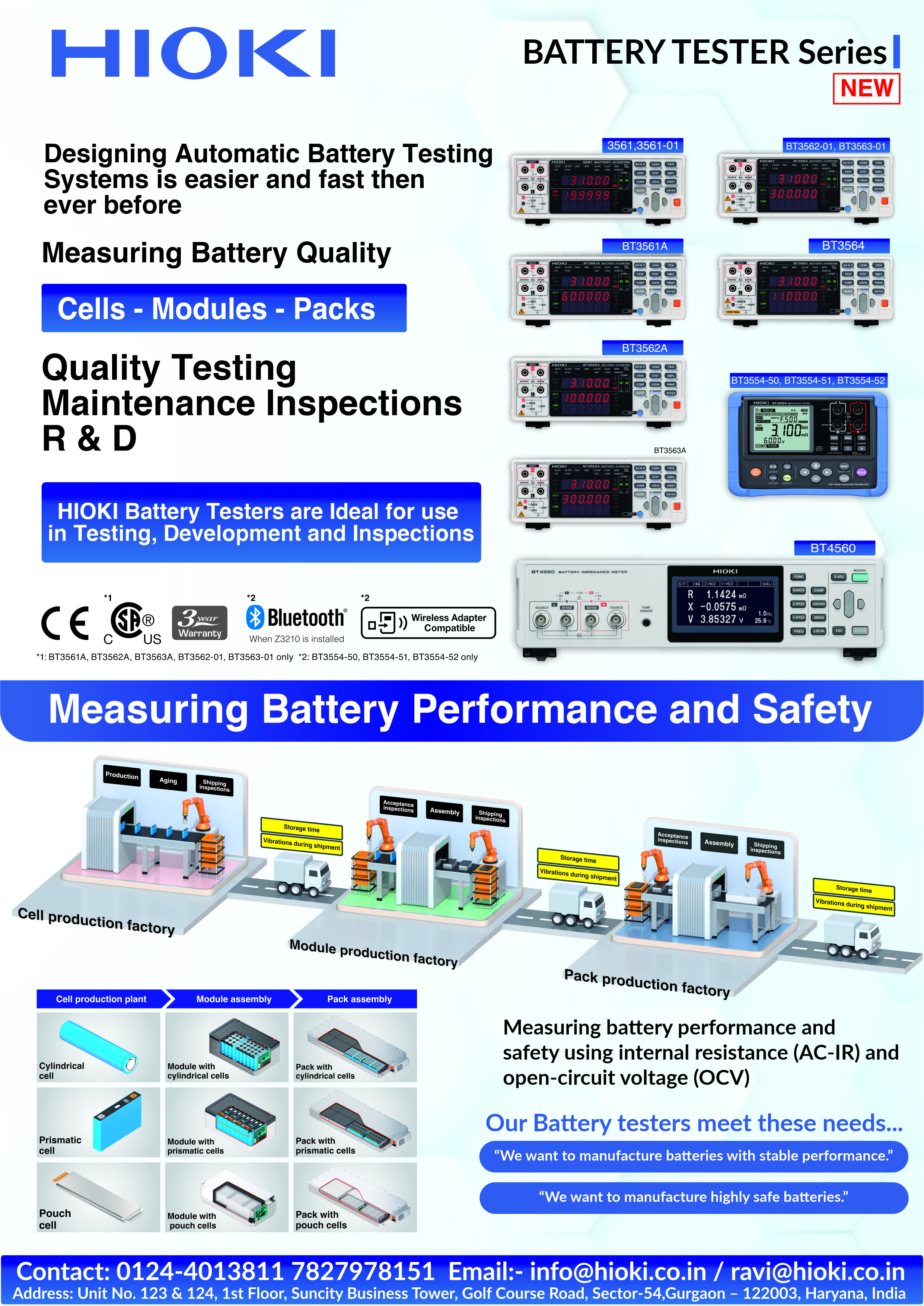 BATTERY TESTER Series