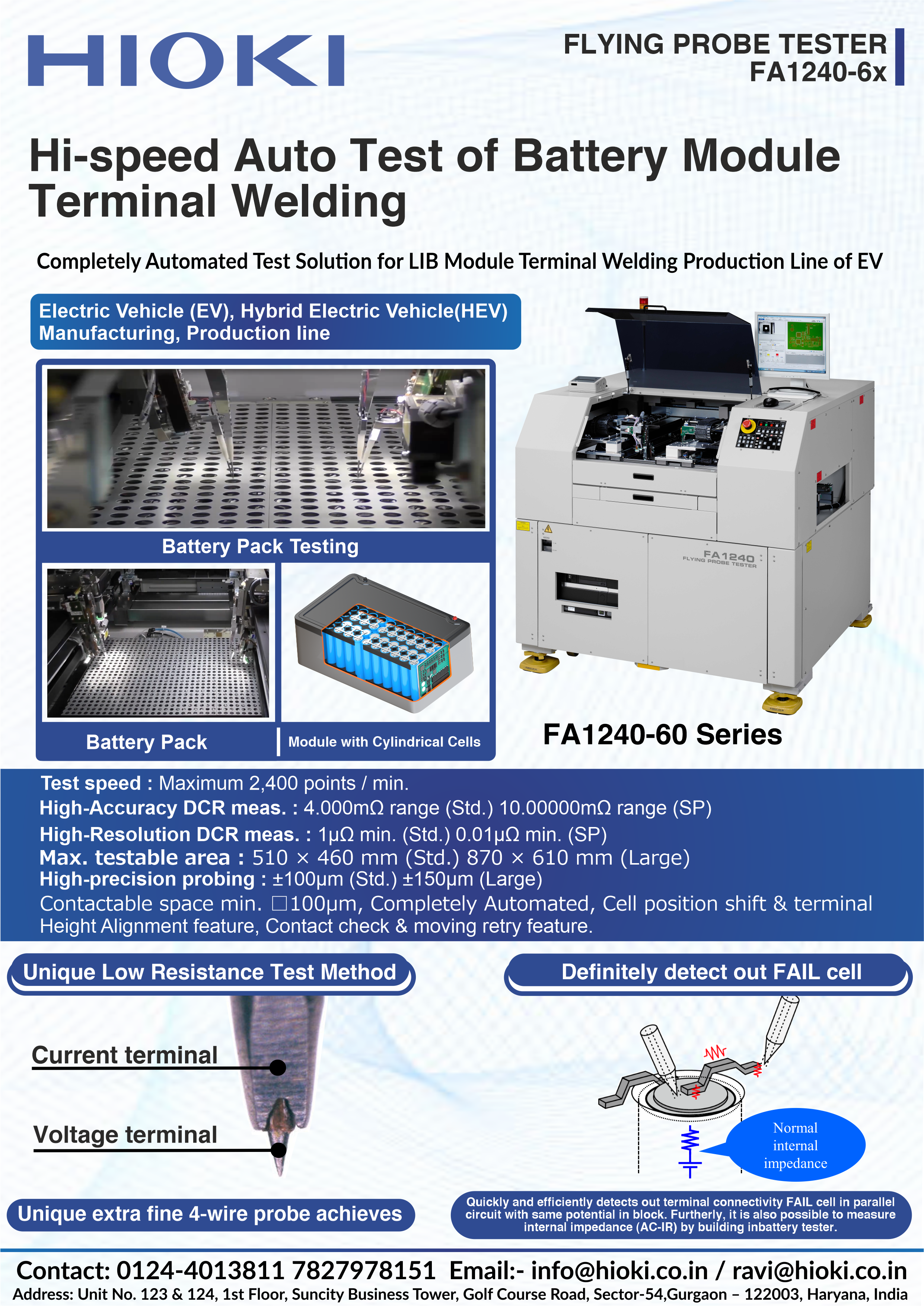 FLYING PROBE TESTER FA1240-6x