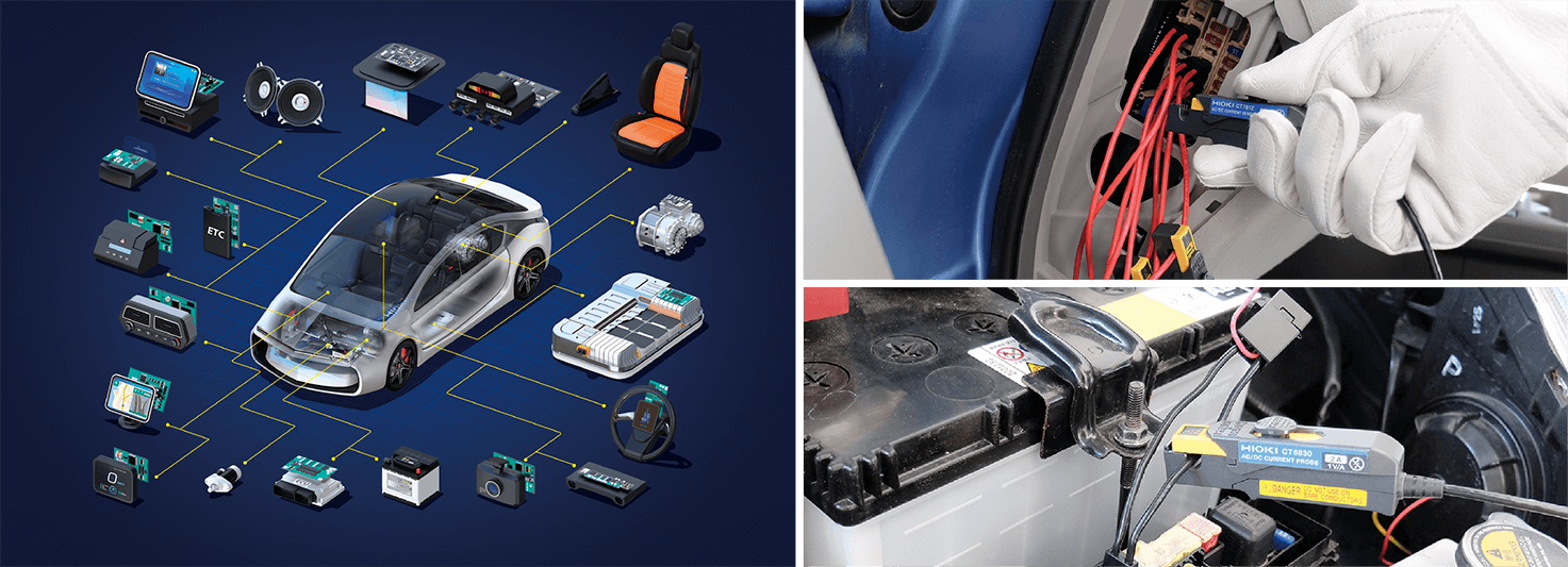 Medição da corrente de fuga no gerenciamento de energia EV_1