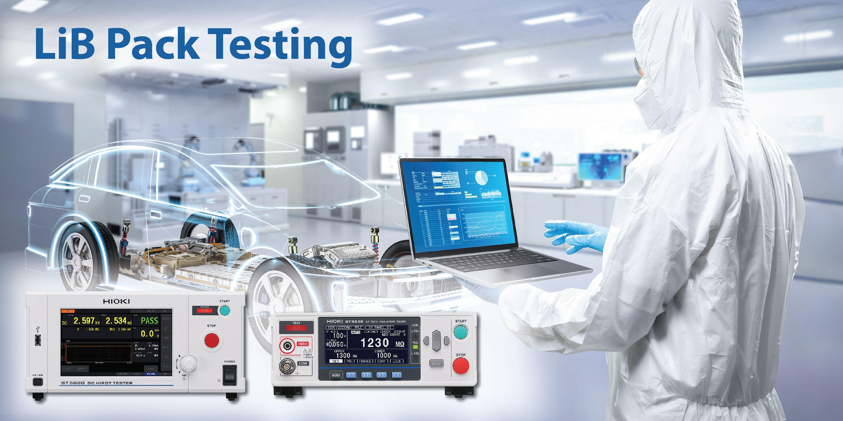 Lithium Ion Battery Pack Testing