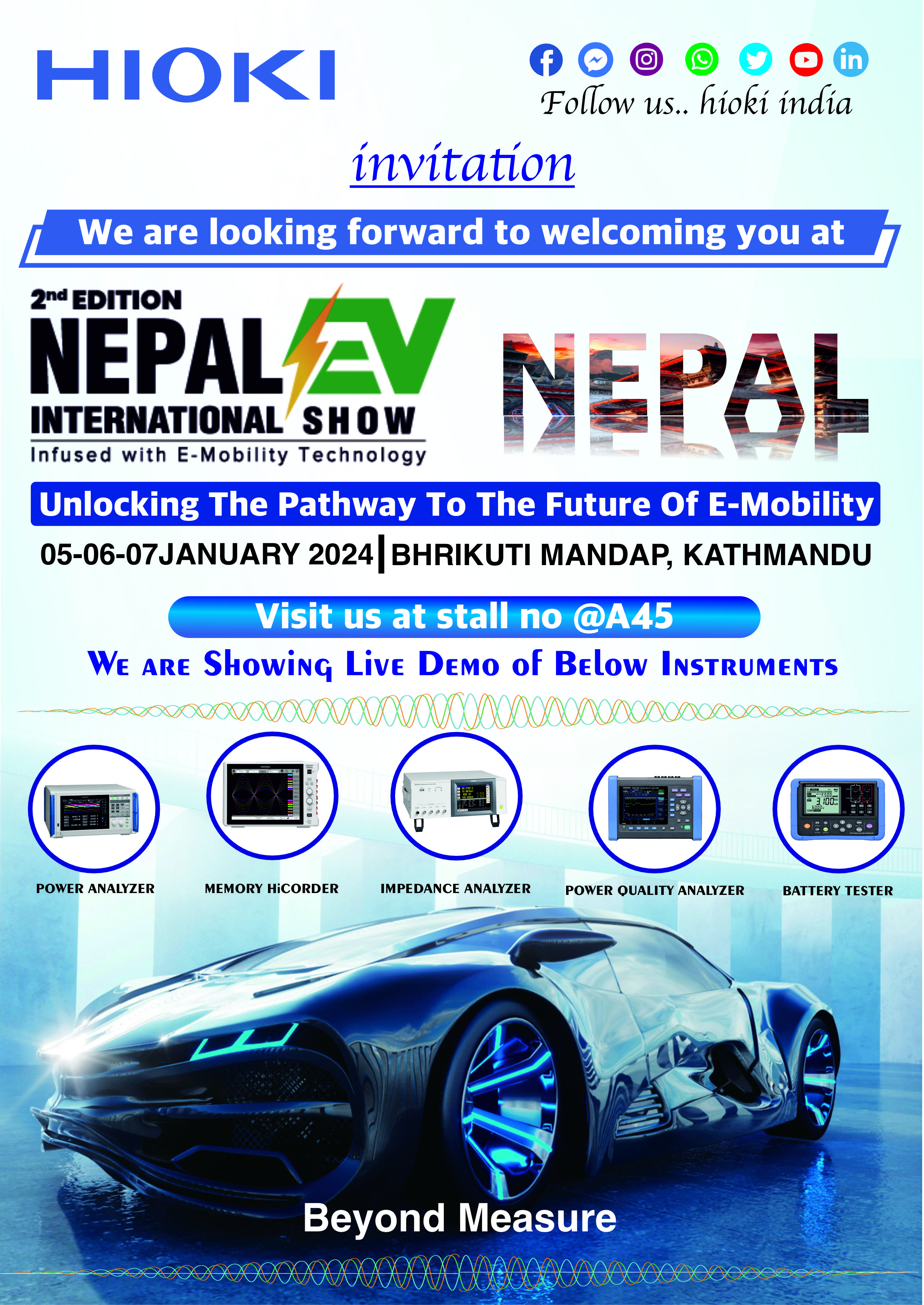 Nepal EV Expo - HIOKI