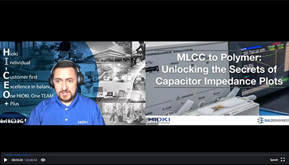 Descubriendo los secretos de los gráficos de impedancia de condensadores: de MLCCS a polímeros