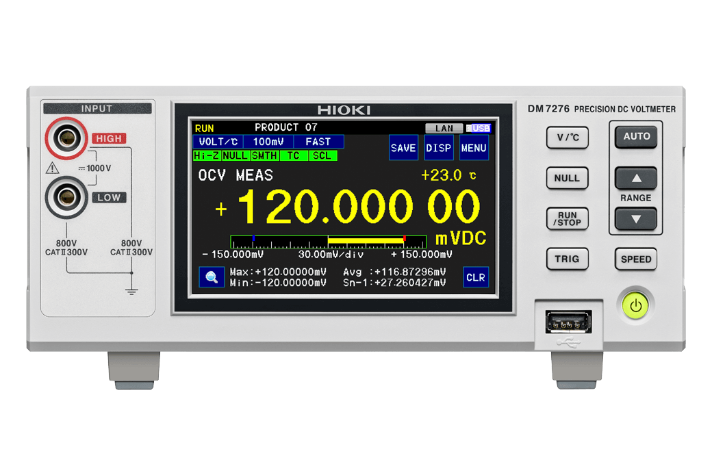 PRECISION DC VOLTMETER DM7276