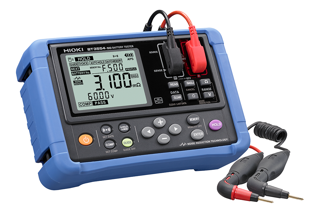 EBTOOLS Indicateur de résistance interne de la batterie Testeur de  Résistance de Batterie Haute Précision Instrument de Test de