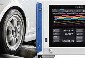 Image of electric vehicle testing