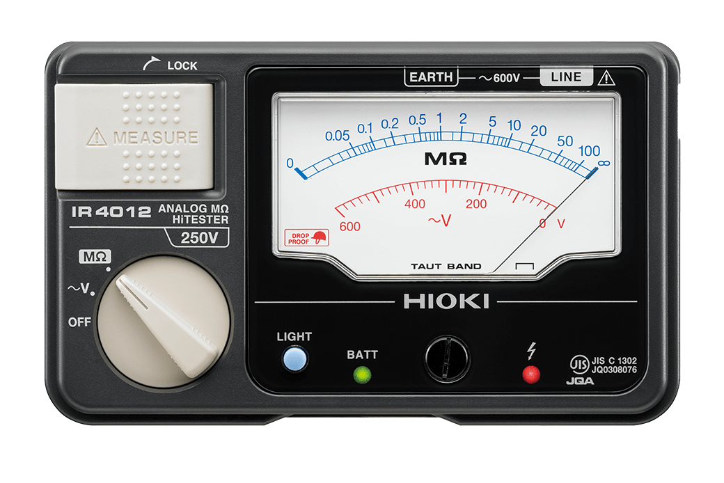 アナログメグオームハイテスタ IR4012