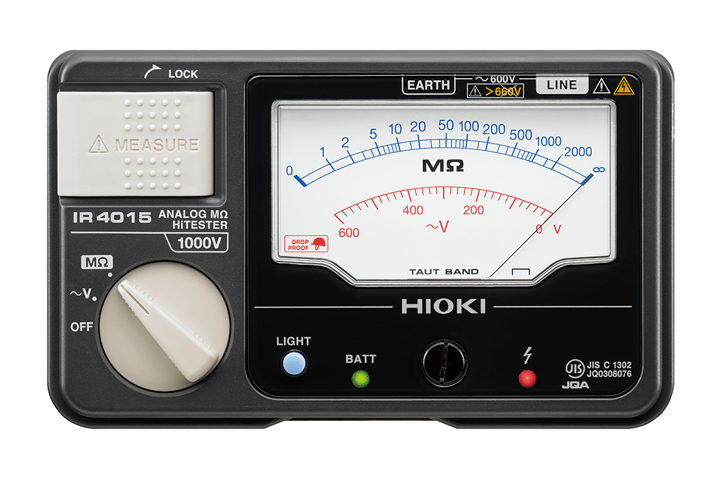アナログメグオームハイテスタ IR4015