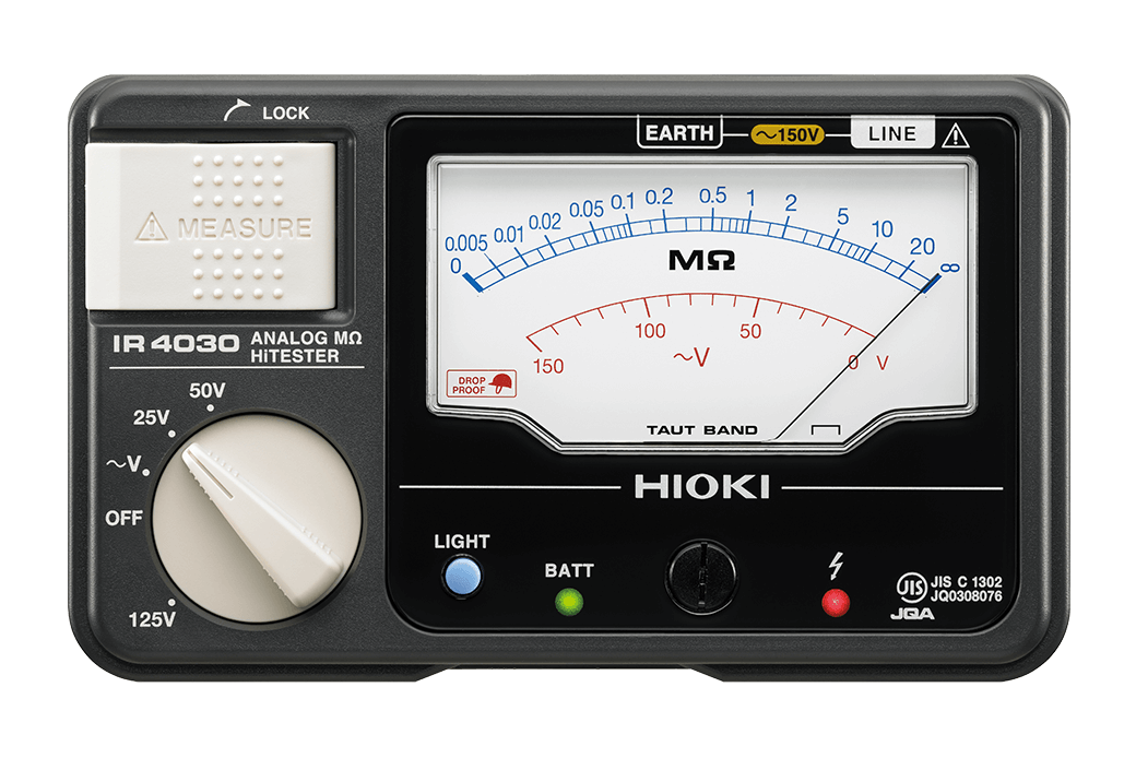 アナログメグオームハイテスタ IR4030