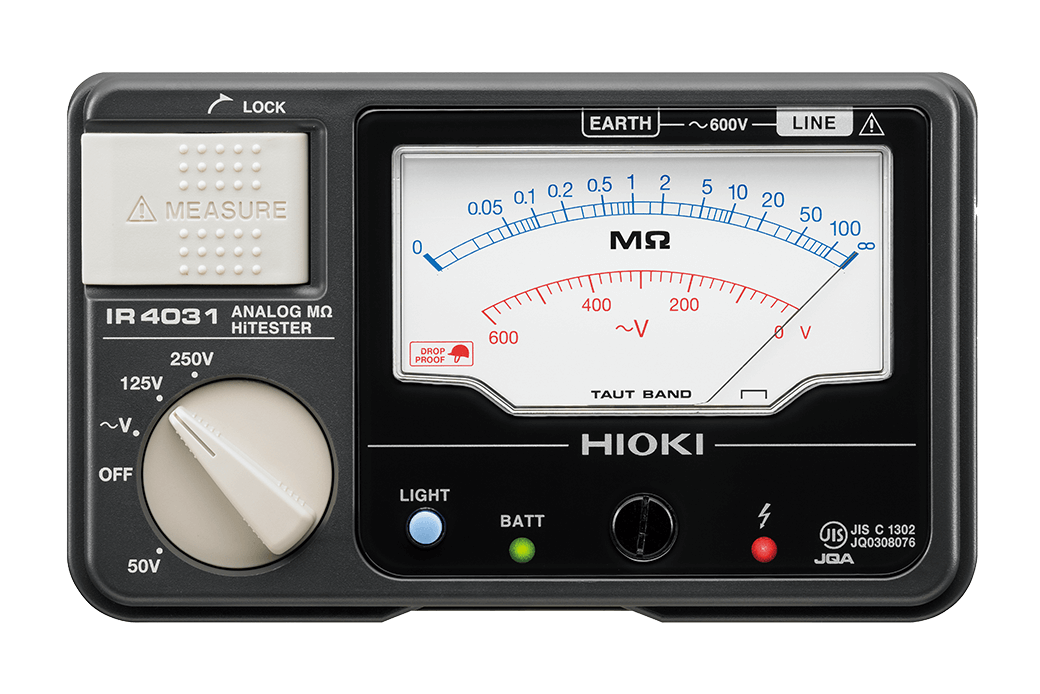 アナログメグオームハイテスタ IR4031
