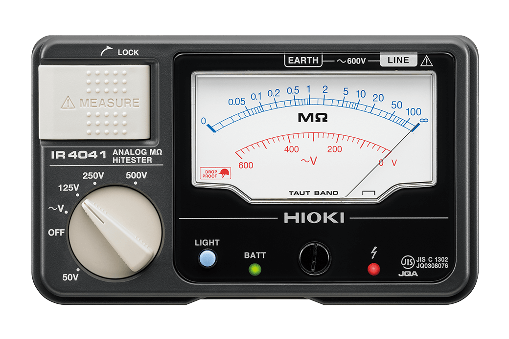 アナログメグオームハイテスタ IR4041