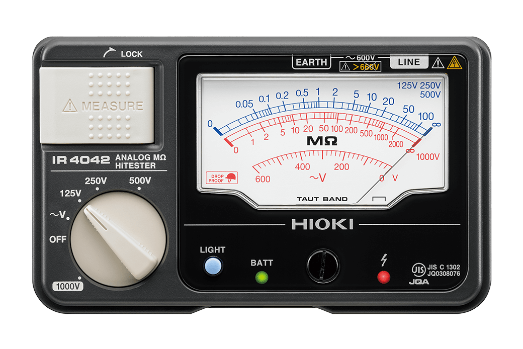 アナログメグオームハイテスタ IR4042