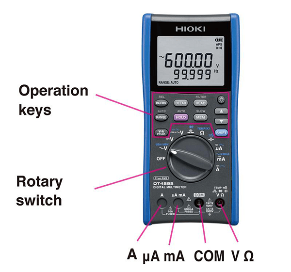 Engel Savant edderkop Using and function of digital multimeters | Hioki